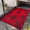 Alfombrillas de Entrada de Gama Alta Resistentes a las Manchas, Alfombrillas de Goma Sencillas Absorbentes de Agua Antideslizantes para Suelo de Baño y WC, Alfombras de Bucle de Moqueta