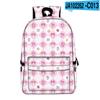 Mochila escolar periférica impressa 3D nova Sanrio melody Mochila grande capacidade Mochila impressa completa