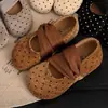 Zapatos Mary Jane retro de lunares para mujer, nueva colección otoño 2026, con tacón oculto, adecuados para combinar con vestidos, con diseño de doble tira y puntera poco profunda, reminiscentes de las sandalias Birkenstock