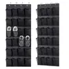 Organizador de Porta de Armário Mais Vendido na Amazon Cabideiro de Armário Bolsos de Armazenamento 24 Bolsos de Tela Bolsos Grandes Bolsa de Pendurar