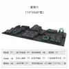 Suporte de Exibição de Joias Tecido de Seda Tailandesa Jade Esmeralda Adereços de Exibição Brincos Pingentes Anéis Colares Ornamentos Rack de Joias