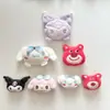 Lindos Accesorios de Dibujos Animados de Kuromi, My Melody, Cinnamoroll, Pinzas para el Cabello, Guantes, Bufandas, Zapatos, Calcetines, Adornos para el Cabello de Moño