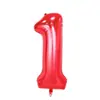 Globos de Aluminio con Números Grandes Versión Americana de 40 pulgadas para Decoración de Fiesta de Cumpleaños Globos de Aluminio con Números