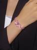 Pulsera de diamantes completos super flash de alto nivel con sentido transfronterizo de Europa y Estados Unidos para mujer, diseño de nicho, temperamento, joyería de circón al por mayor