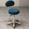 Salão de Beleza Barbeiro Banqueta Cabelereiro Manicure Maquiador Banqueta de Trabalho Grande Roda Cadeira para Casa Giratória de Maquiagem