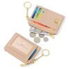 Lindo monedero con llavero portátil para mujer, con almacenamiento, creativo, con múltiples tarjetas, sencillo, al por mayor, mini bolso para tarjetas