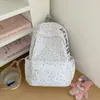 Mochila Sencilla de Estrellas, Ligera, Gran Capacidad, Mochila Fresca Estilo Coreano para Estudiantes Universitarias y de Preparatoria