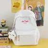 Bolsa de Ombro Dupla Estilo Fofo para Alunas Bolsa Escolar para Alunos do Ensino Fundamental Médio Superior Grande Capacidade Leve Versátil Mochila de Viagem