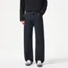 Jeans de Pierna Ancha con Corte Curvo para Hombre, Ajuste Relajado y Holgado, Pantalones de Primavera y Otoño, Pantalones Casuales Holgados de Pierna Recta hasta el Suelo, Venta al por Mayor