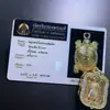 Amuleto Budista Tailandês Luang Por Ying 2555 Série Tartaruga Limpa-Dívidas 1 2555 Templo Original Autêntico Amuleto Tailandês