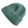 Cat Brother Infantil Novo Casual Dome Chapéu Frio Linha Grossa Outono e Inverno Chapéu Simples para Crianças Grandes Pulôver Quente Lã Tricotada Chapéu