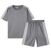 Conjunto de Ropa Deportiva para Hombres y Mujeres, Talla Grande, Pantalones Cortos de Manga Corta, Uniformes de Equipo para Exámenes Físicos, Hecho a Medida, Comercio Exterior, Venta al Por Mayor Transfronteriza
