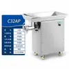 Picadora de carne comercial pequeña de escritorio de acero inoxidable de alta potencia automática multifuncional para embutidos picadora de carne eléctrica