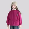 Chamarra de Algodón para Niñas Tutu Elefantito Otoño/Invierno 2026 Nueva Caricatura Abrigo Infantil Engrosado Chaqueta Cortavientos Cuello Alto Padre-Hijo