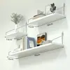 Estante para Pared sin Taladro para Sala de Estar, Estante de Almacenamiento para Cabecera de Dormitorio, Panel Divisor para Pared, Estante para Router