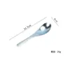 Colher de Chá de Titânio Puro com Design de Cristal de Gelo, Colher de Jantar de Luxo para Uso Doméstico, Colher Elegante para Comer, Colher de Alta Qualidade para Acampamento