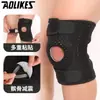 Rodilleras de Silicona con Correas para Montañismo, Baloncesto, Correas de Compresión, Rodilleras para Menisco, Rodilleras de Silicona para Deportes de Carrera