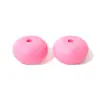 Em Estoque 14mm Pequenas Contas de Ábaco Contas de Silicone Joias DIY Colar Contas Espaçadoras Ovais Acessórios para Pulseira Atacado