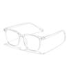 Rain's Nuevo Marco de Gafas Cuadrado de Acrílico de Moda Versátil Bloqueador de Luz Azul para Niños Montura para Gafas de Miopía