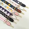 Nueva correa de hombro colorida, accesorios para bolsos de mujer, correa para bolso, estilo étnico, correa de hombro ancha, ajustable, bandolera, correa larga