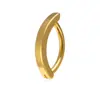 Piercing de Umbigo Feminino 14g Estilo Simples Titânio G23 Piercing Invertido no Umbigo Argola para Umbigo Cuidados com Piercing Corporal