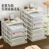 Prateleira de armazenamento com classificação por assunto, suporte de metal para livros para mesas de estudante, organizador de pastas de arquivos multicamadas de grande capacidade