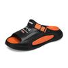 Sandálias Masculinas 2025 Novo Estilo Moda Calçado Exterior Sapatos de Praia Sandálias de Verão Chinelos de Sola Grossa Dois Usos