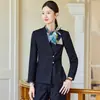 Traje Core Dream Redondo Otoño Ajustado Negocio traje Moda Femenina Elegante Recepción de Hotel Joyería Ropa de Trabajo