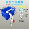 No.8 caja de filtro para pecera pequeña caja de circulación filtro de oxígeno y bacterias sistema de filtro tres en uno filtro pequeño