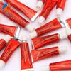 Transfronteiriço vermelho 3 ML cola de strass Inglês pasta de dente diy telefone móvel shell jóias acessórios material pacote cola de strass