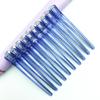 Direto da fábrica Clip de Cristal Japonês clip para estilizar corte de cabelo clip divisor clip bico de pato clip plástico 6 cores opcionais