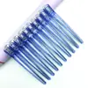 Presilhas de Cristal Transparentes para Penteado, Presilhas de Secionamento para Permanente e Coloração, Presilhas Bico de Pato, Presilhas de Posicionamento de Nariz Longo, Grampos de Cabelo, Presilhas de Cabelo Arco-Íris
