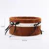 Nova Caixa da Sorte Gravada com Castanhas Outono/Inverno Decoração de Buquê de Flores Balde de Abraço de Pelúcia Caixa de Presente Romântica Lote de Material Floral DIY