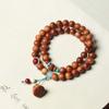 Taihang Yabai DIY Alta-óleo denso envelhecido material velho pulseira pulseira segurando meninos e meninas Wenwan Buda Rosário Alto sentido
