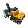 Control Remoto Sopladora de Nieve Control Remoto Inalámbrico Sopladora de Nieve Área de Fábrica Patio Limpieza de Nieve Pesada Equipo para Lanzar Nieve Larga Distancia