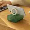 Caja Organizadora Multifuncional para Teléfono con Tapa abatible, Organizador Portátil para Cables de Datos, Auriculares, Cargador, Almacenamiento de Escritorio