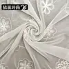 Tela Nueva Bordada plisada de Gasa Floral Bordado Tridimensional Ropa de Diseñador para Mujer Vestidos Formales Faldas Tela para Camisa
