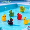 Miniaturas adorables de sandía, durián y pato de frutas, adorables accesorios de decoración DIY, adornos en miniatura