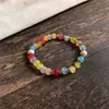 Pulsera Redonda de Perlas de Dopamina Dulce Fresca de Verano Versátil Collar Simple Set de Joyería de Lujo Ligero Nicho para Mujeres