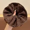 Goma para el pelo extragrande de estilo coreano de alta resistencia, coletero estilo perezoso para niñas, banda elástica para el pelo de alta gama