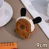 Venda Direta da Fábrica Fofo Desenho Animado Capivara Capivara Headgear Chaveiro Personalizado Divertido Pingente de Bolsa Pingente Grátis