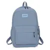 Nova mochila de costas dupla para alunos do ensino fundamental II e médio, leve e de grande capacidade, bolsa masculina, mochila escolar de nicho para trajeto diário e viagens