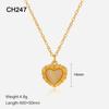 Internet Celebridade INS Simples Colar de Amor Feminino 14K Banhado a Ouro Nicho Design All-match Pérola Em Forma de Coração Clavícula Cadeia Atacado