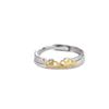 Gran Venta Anillo de Pareja Nido de Amor Original Nuevo Plata de Ley Anillo Abierto Creativo Estilo Coreano Anillo Popular Estilo Ins