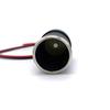 Cabeza hembra de encendedor de cigarrillos de coche con cable asiento hembra de cargador de coche Cable coche alta corriente 075 cuadrados a base de cargador de coche 30cm