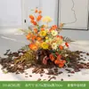 Flores Artificiais e Plantas em Cores de Outono Hy-Be10/Hy-Bg10/Hy-Bc90 para Paisagismo, Plantas Verdes e Arte Floral Bio-Inspirada