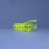 Cabo Categoria 5E Rj45 Cabeça de Cristal PC Manga Protetora Transparente Sem Injeção Tipo Garra 6,5mm Bainha