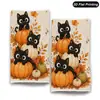 Venta Caliente Transfronteriza Halloween Cocina Plato Deseo Toalla Atmósfera Festiva Decorativa Regalo Toalla Mesa de Comedor Toalla Absorbente Venta al por Mayor