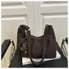 Bolso Tote de Hombro Vintage Texturizado Esmerilado de Gran Capacidad Primavera Bolso Combinable 2025 Nueva Moda Bolso de Moda Explosiones