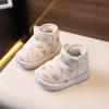 Zapatos de Invierno Cálidos para Niños Pequeños para Niñas de un Año, Zapatos de Bebé de Suela Suave para Niños, Forrados de Felpa y Engrosados para 6-12 Meses